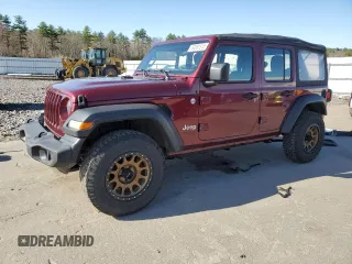 2021 Jeep Wrangler Unlimited Willys z VIN 1C4HJXDN5MW575048, wystawiony jako Copart lot #53891615 z przebiegiem 110 736 mil mil oraz Szkoda całkowita • Salvage title. Historia ofert i sprzedaży dostępna na DreamBid. Obrazek 1.