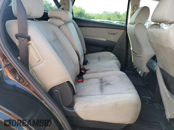 2014 Mazda CX-9 Sport with VIN JM3TB2BV6E0431971, listed as a Copart auction lot 63778635 with 136,287 mi miles and Salvage title. Bid and sale history available at DreamBid. Image 11.