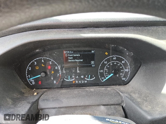 2020 Ford Transit Cargo with VIN 1FTBR3X85LKB27265, listed as a Copart auction lot 78698074 with 69,728 mi miles and Clean Title. Bid and sale history available at DreamBid. Image 9.