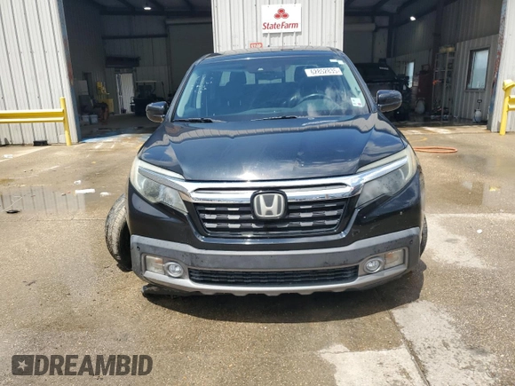 2018 Honda Ridgeline RTL-E with VIN 5FPYK3F78JB017738, listed as a Copart auction lot 62852835 with 95,778 mi miles and Salvage title. Bid and sale history available at DreamBid. Image 5.