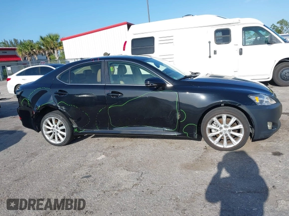 2010 Lexus IS 250 with VIN JTHCF5C22A5041996, listed as a IAAI auction lot 41997913 with 168,142 mi miles and . Bid and sale history available at carsss.com. Image 6.