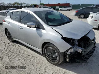 2023 Nissan LEAF SV Plus with VIN 1N4CZ1CV4PC559467, listed as a Copart auction lot 54335465 with 14,641 mi miles and Non Repairable. Bid and sale history available at DreamBid. Image 4.