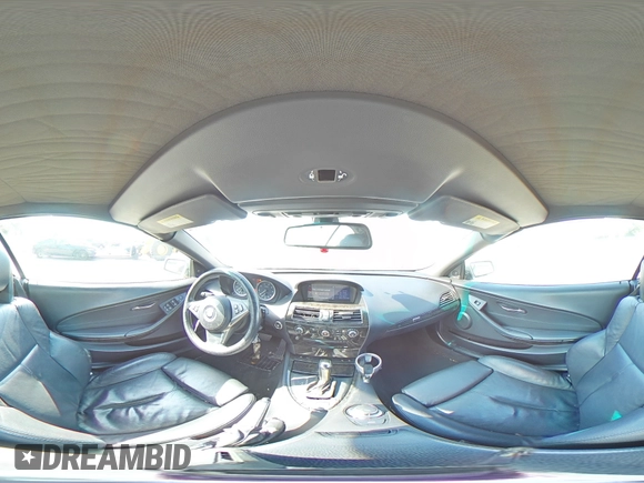 2007 BMW 6 Series 650i with VIN WBAEK13507CN84404, listed as a Copart auction lot 73525244 with 156,497 mi miles and Salvage Title. Bid and sale history available at DreamBid. Image 13.