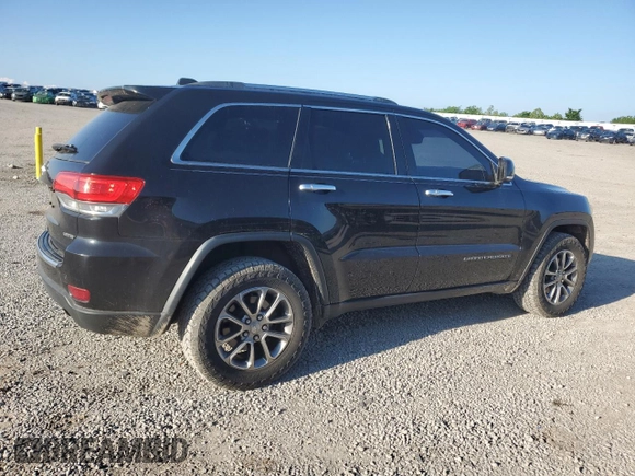 2014 Jeep Grand Cherokee Limited with VIN 1C4RJFBG4EC486500, listed as a Copart auction lot 56591625 with 162,635 mi miles and Salvage title. Bid and sale history available at DreamBid. Image 3.