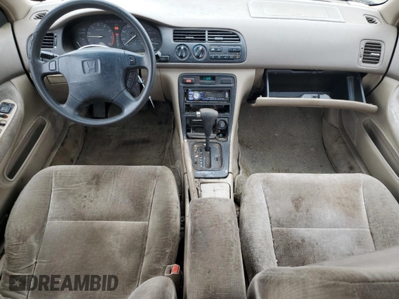 1997 Honda Accord EX with VIN 1HGCD5653VA084237, listed as a Copart auction lot 47299185 with 227,906 mi miles and Salvage Title. Bid and sale history available at DreamBid. Image 8.