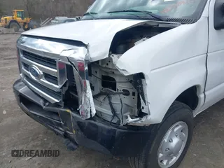 2010 Ford Econoline Cargo Commercial with VIN 1FTNE1EW0ADA90738, listed as a IAAI auction lot 42038940 with 183,195 mi miles and . Bid and sale history available at DreamBid. Image 6.