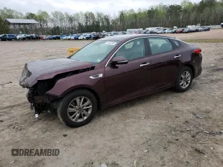 2016 Kia Optima LX with VIN 5XXGT4L33GG042495, listed as a Copart auction lot 51664765 with 131,575 mi miles and Salvage Title. Bid and sale history available at carsss.com. Image 1.