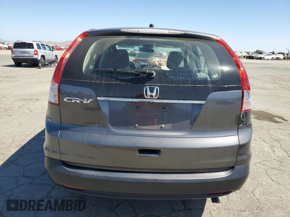 2013 Honda CR-V LX with VIN 3CZRM3H31DG712346, listed as a Copart auction lot 61453065 with 181,559 mi miles and Salvage title. Bid and sale history available at DreamBid. Image 6.