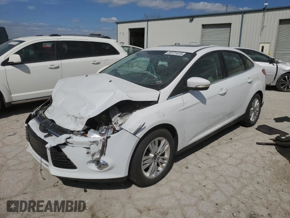 2012 Ford Focus SEL with VIN 1FAHP3H21CL403127, listed as a Copart auction lot 50721415 with 110,818 mi miles and Salvage Title. Bid and sale history available at carsss.com. Image 1.