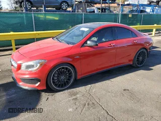 2016 Mercedes-Benz CLA 45 AMG z VIN WDDSJ5CBXGN392794, wystawiony jako Copart lot #53486045 z przebiegiem 78 690 mil mil oraz Szkoda całkowita • Salvage title. Historia ofert i sprzedaży dostępna na DreamBid. Obrazek 1.