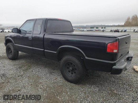 1999 GMC Sonoma SLS with VIN 1GTCS19X1X8503254, listed as a Copart auction lot 77546124 with 121,345 mi miles and Clean Title. Bid and sale history available at carsss.com. Image 2.