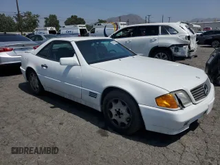 1994 Mercedes-Benz SL with VIN WDBFA63E8RF100874, listed as a Copart auction lot 59604935 with 146,006 mi miles and Salvage title. Bid and sale history available at DreamBid. Image 4.