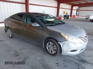 2011 Hyundai Sonata GLS with VIN 5NPEB4AC2BH249728, listed as a IAAI auction lot 41262017 with 181,507 mi miles. Bid and sale history available at carsss.com. Image 1.