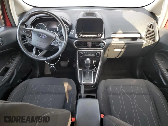 2019 Ford EcoSport SE with VIN MAJ6S3GLXKC253792, listed as a Copart auction lot 45158665 with 80,666 mi miles and Salvage Title. Bid and sale history available at carsss.com. Image 8.