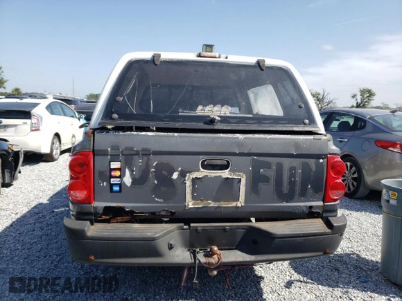2007 Dodge Dakota ST with VIN 1D7HE22K67S117844, listed as a Copart auction lot 54493505 with 160,180 mi miles and Clean Title. Bid and sale history available at DreamBid. Image 6.