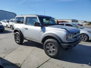 2024 Ford Bronco Big Bend with VIN 1FMDE7AH2RLB04884, listed as a Copart auction lot 79093014 with 432 mi miles and Salvage Title. Bid and sale history available at carsss.com. Image 4.