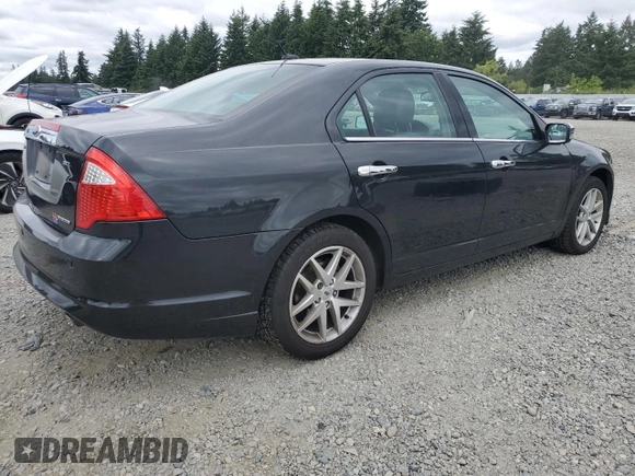 2012 Ford Fusion SEL z VIN 3FAHP0JG2CR433596, wystawiony jako Copart lot #59769105 z przebiegiem 126 230 mil mil oraz Czysty tytuł • Clean title. Historia ofert i sprzedaży dostępna na DreamBid. Obrazek 3.