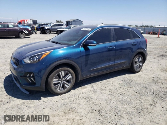 2020 Kia Niro EX Premium with VIN KNDCE3LC5L5366372, listed as a Copart auction lot 56239174 with 39,552 mi miles and Salvage Title. Bid and sale history available at carsss.com. Image 1.