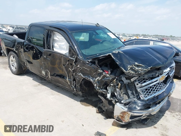 2014 Chevrolet Silverado 1500 LT with VIN 3GCPCREC7EG240999, listed as a IAAI auction lot 42075060 with 102,830 mi miles and . Bid and sale history available at DreamBid. Image 1.