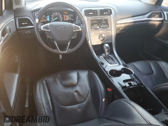 2015 Ford Fusion Titanium with VIN 3FA6P0D95FR292077, listed as a Copart auction lot 48497565 with 144,936 mi miles and Salvage Title. Bid and sale history available at carsss.com. Image 8.
