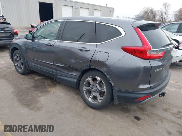 2018 Honda CR-V EX-L with VIN 7FARW2H81JE102703, listed as a IAAI auction lot 41797016 with 77,792 mi miles. Bid and sale history available at carsss.com. Image 3.