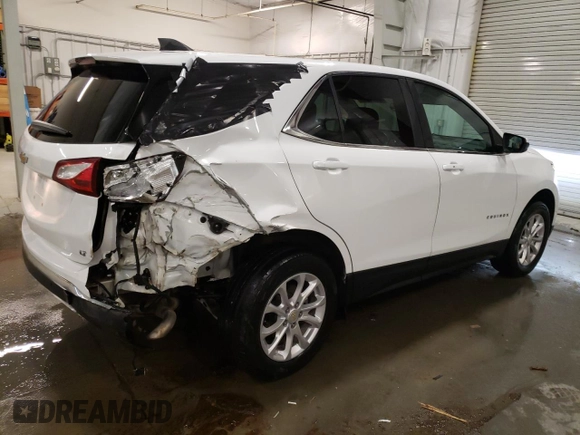 2021 Chevrolet Equinox LT with VIN 3GNAXUEV6MS131290, listed as a Copart auction lot 51341975 with 77,836 mi miles and Salvage Title. Bid and sale history available at DreamBid. Image 3.
