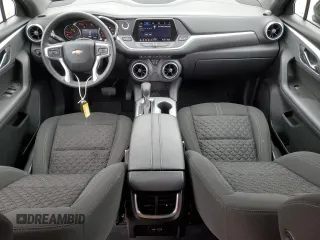 2021 Chevrolet Blazer LT with VIN 3GNKBBRA9MS504952, listed as a Copart auction lot 59342505 with 33,882 mi miles and Salvage title. Bid and sale history available at DreamBid. Image 8.