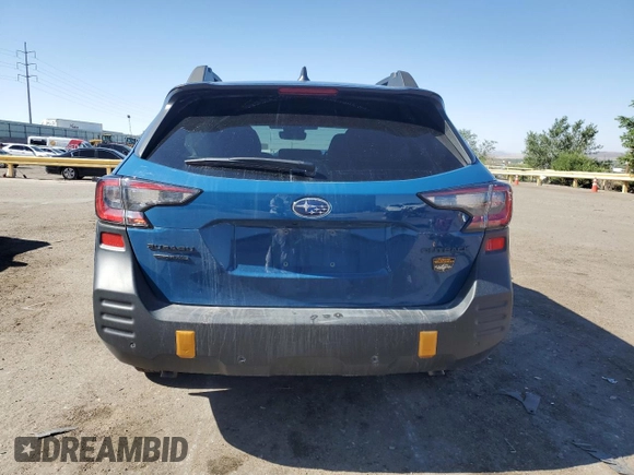 2024 Subaru Outback Wilderness z VIN 4S4BTGUDXR3209923, wystawiony jako Copart lot #58772364 z przebiegiem Nie podano mil oraz Szkoda całkowita • Salvage title. Historia ofert i sprzedaży dostępna na DreamBid. Obrazek 6.