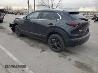 2025 Mazda CX-30 S Select Sport with VIN 3MVDMBBM7SM768607, listed as a Copart auction lot 41609905 with 1,543 mi miles and Salvage Title. Bid and sale history available at DreamBid. Image 2.
