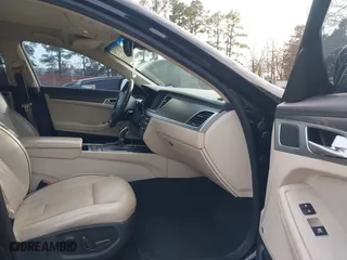2015 Hyundai Genesis 5.0L with VIN KMHGN4JF7FU086088, listed as a IAAI auction lot 41532546 with 101,655 mi miles. Bid and sale history available at carsss.com. Image 5.