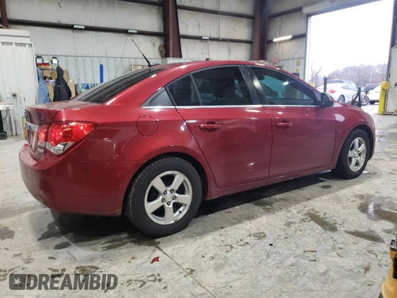 2013 Chevrolet Cruze 1LT with VIN 1G1PC5SB2D7151672, listed as a Copart auction lot 44933645 with 150,362 mi miles and Salvage Title. Bid and sale history available at carsss.com. Image 3.