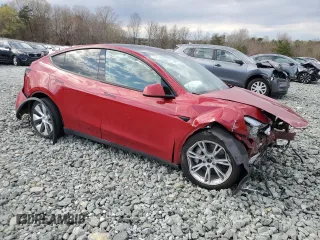 2022 Tesla Model Y Long Range z VIN 7SAYGDEE5NF387781, wystawiony jako Copart lot #50248215 z przebiegiem 24 173 mil mil oraz Szkoda całkowita • Salvage title. Historia ofert i sprzedaży dostępna na DreamBid. Obrazek 4.