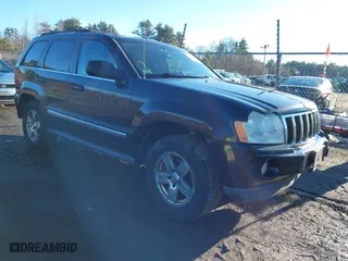2007 Jeep Grand Cherokee Limited with VIN 1J8HR58N77C590043, listed as a IAAI auction lot 41215585 with 255,625 mi miles. Bid and sale history available at carsss.com. Image 1.