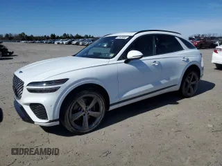 2024 Genesis GV70 3.5T Sport with VIN 5NMMCDTC5RH015306, listed as a Copart auction lot 47453885 with 24,248 mi miles and Salvage Title. Bid and sale history available at carsss.com. Image 1.