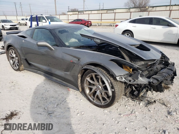 2016 Chevrolet Corvette Z06 3LZ with VIN 1G1YU2D69G5606730, listed as a Copart auction lot 71944912 with 22,388 mi miles. Bid and sale history available at carsss.com. Image 4.