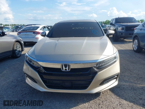 2020 Honda Accord Touring with VIN 1HGCV2F99LA029545, listed as a IAAI auction lot 40472177 with 44,960 mi miles and . Bid and sale history available at DreamBid. Image 12.