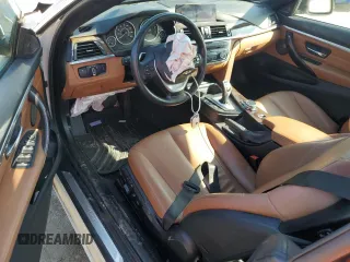 2015 BMW 4 Series 428i xDrive with VIN WBA3T1C55FP820797, listed as a Copart auction lot 74568794 with Not Provided miles and Salvage Title. Bid and sale history available at carsss.com. Image 8.