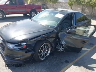 2016 Audi A4 Premium with VIN WAUAFAFL0GN016185, listed as a IAAI auction lot 41691573 with 81,501 mi miles. Bid and sale history available at carsss.com. Image 6.