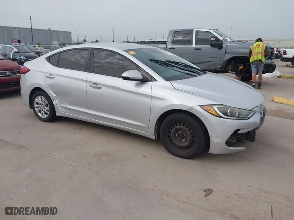 2017 Hyundai Elantra SE with VIN KMHD74LF8HU108435, listed as a IAAI auction lot 41733061 with 181075 miles. Bid and sale history available at carsss.com. Image 1.