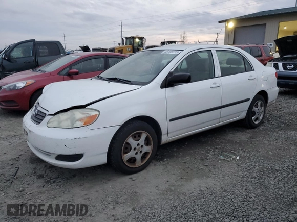 2006 Toyota Corolla CE with VIN JTDBR32E160061746, listed as a Copart auction lot 43189715 with 137,140 mi miles and Salvage Title. Bid and sale history available at DreamBid. Image 1.
