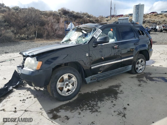 2006 Jeep Grand Cherokee Limited with VIN 1J8HR58226C329973, listed as a Copart auction lot 48017905 with NaN miles and Salvage Title. Bid and sale history available at carsss.com. Image 1.