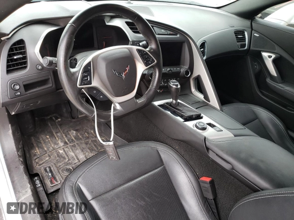 2017 Chevrolet Corvette 1LT with VIN 1G1YB2D75H5121081, listed as a Copart auction lot 43737223 with 32,917 mi miles. Bid and sale history available at carsss.com. Image 8.
