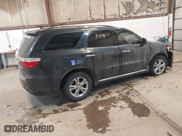 2013 Dodge Durango Crew z VIN 1C4RDJDG7DC661411, wystawiony jako IAAI lot #41617514 z przebiegiem 145 309 mil mil oraz . Historia ofert i sprzedaży dostępna na DreamBid. Obrazek 4.