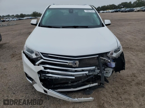 2020 Chevrolet Traverse High Country with VIN 1GNERNKW2LJ128319, listed as a Copart auction lot 79621524 with 83,590 mi miles and Salvage title. Bid and sale history available at DreamBid. Image 5.