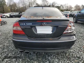 2006 Mercedes-Benz CLK 500 with VIN WDBTJ75H66F189534, listed as a Copart auction lot 80964454 with 176,587 mi miles and Salvage Title. Bid and sale history available at DreamBid. Image 6.