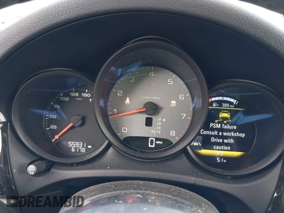 2017 Porsche Macan S with VIN WP1AB2A56HLB20821, listed as a IAAI auction lot 41782926 with 55,931 mi miles and . Bid and sale history available at DreamBid. Image 7.