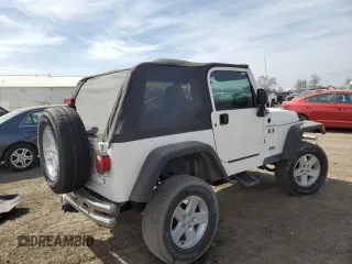2002 Jeep Wrangler X with VIN 1J4FA39S72P759469, listed as a Copart auction lot 49701165 with 132,790 mi miles and Clean Title. Bid and sale history available at carsss.com. Image 3.
