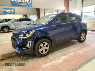 2017 Chevrolet Trax LT z VIN 3GNCJPSB1HL191192, wystawiony jako Copart lot #54591945 z przebiegiem 117 696 mil mil oraz Szkody całkowita. Historia ofert i sprzedaży dostępna na DreamBid. Obrazek 1.