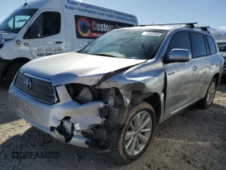 2010 Toyota Highlander Limited with VIN JTEJW3EH2A2037779, listed as a Copart auction lot 48600895 with 220,485 mi miles and Salvage title. Bid and sale history available at DreamBid. Image 1.