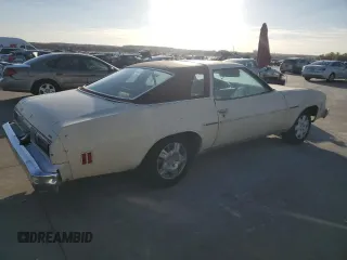 1975 Chevrolet Malibu с VIN 1D37H5R515131, выставлен на аукционе Copart как лот 83955314 с пробегом 82 393 миль миль и Чистый • Clean title. История ставок и продаж доступна на DreamBid. Изображение 3.